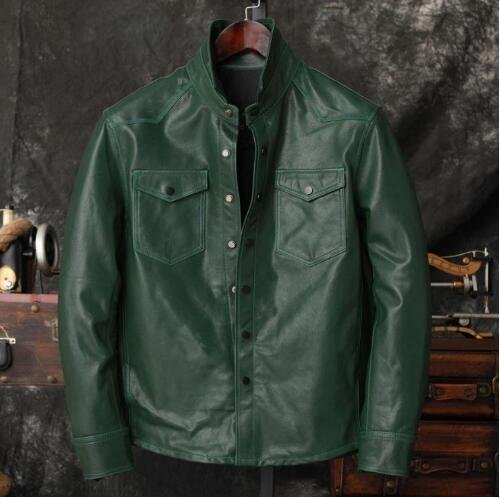 羊革 本革 レザーコートメンズ ファッション レザージャケット サイズ選択可能拍卖