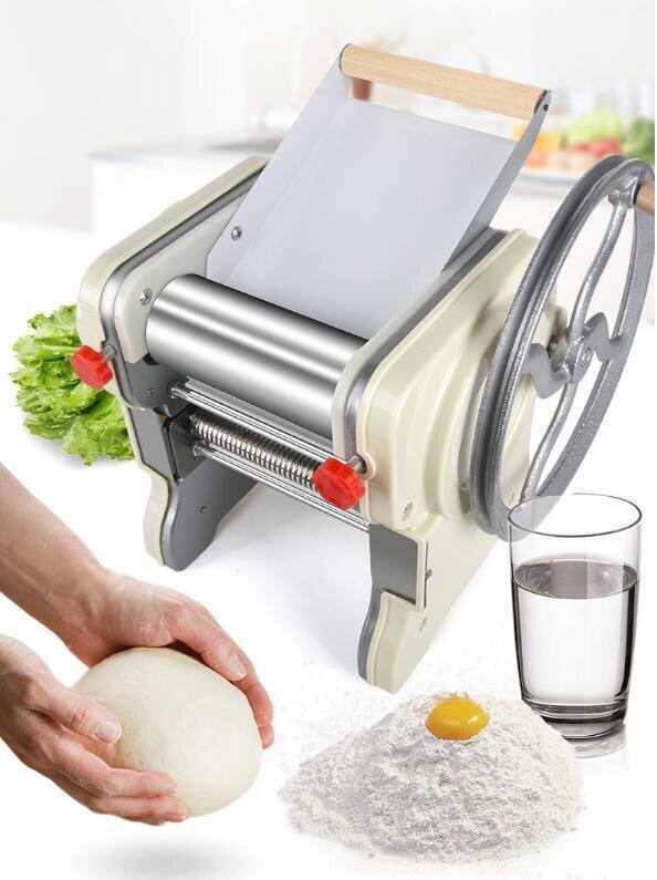 高品質 製麺機 家庭用 麺きり台 包丁 そば打ち道具 麺づくりうどん ラーメン業務用手作り2mm ステンレス鋼麺メーカー ラーメン作り器拍卖