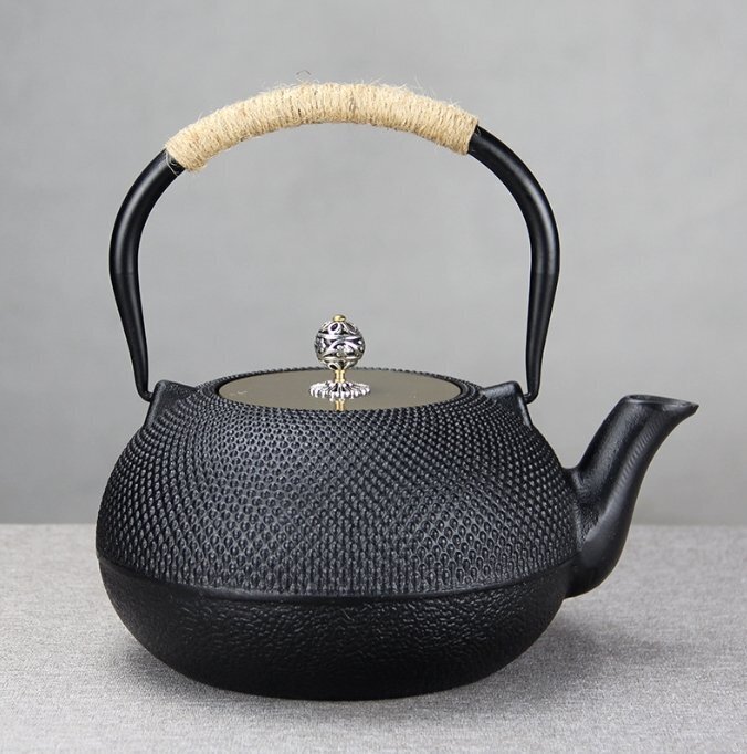 鉄瓶 鉄器 急須 鉄びん 鉄分補給 未塗装鉄器 茶壺 提梁壷 老鉄瓶 茶器拍卖