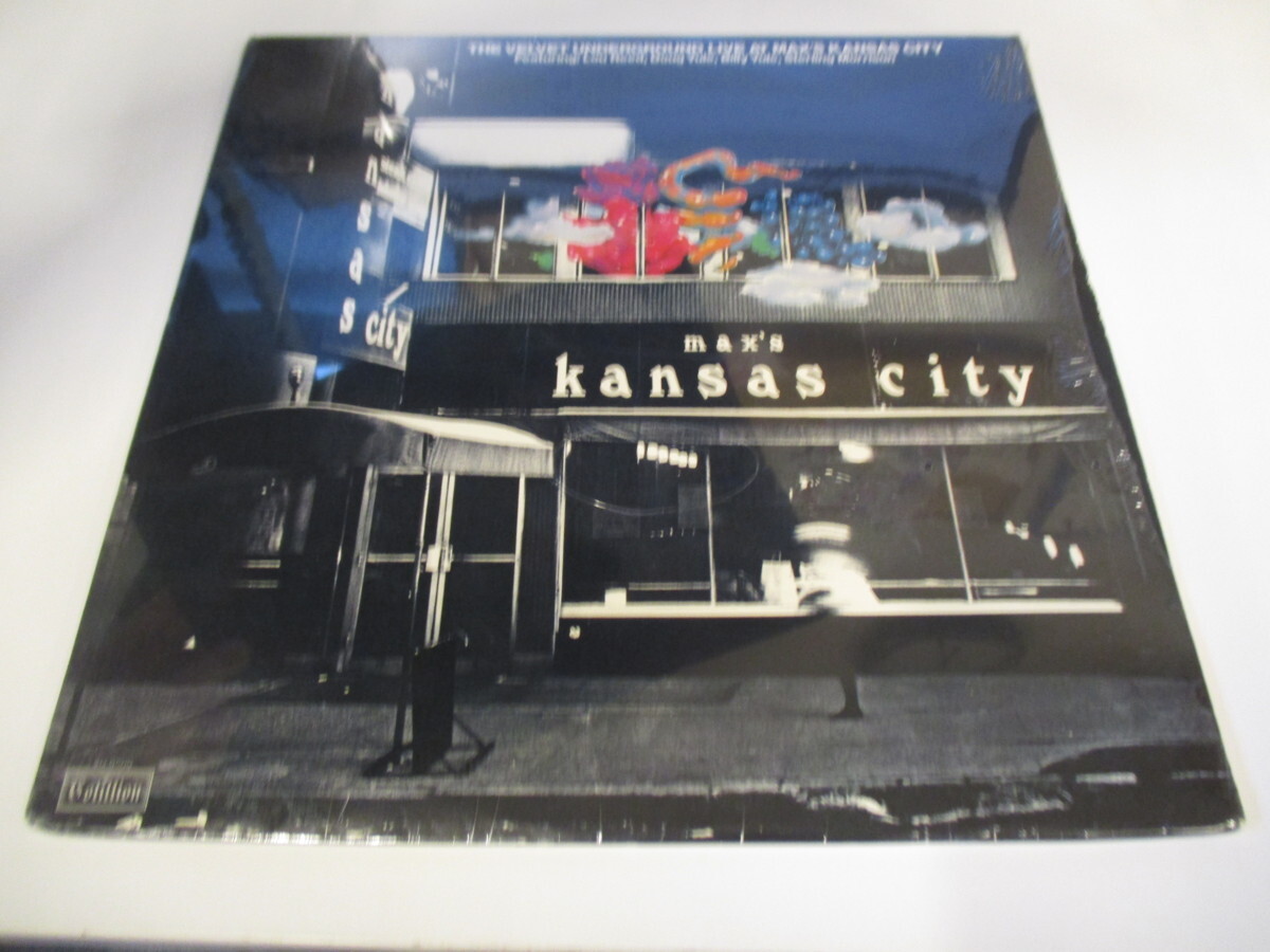 未開封LP THE VELVET UNDERGROUND LIVE AT MAX'S KANSAS CITY (Z1)拍卖