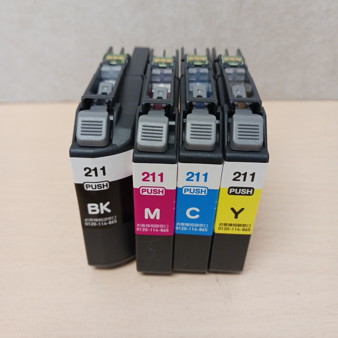 y102405k ecorica 【互換品】エコリカ ブラザー Brother LC211 (BK/M/C/Y) 4本セット リサイクルインク 拍卖