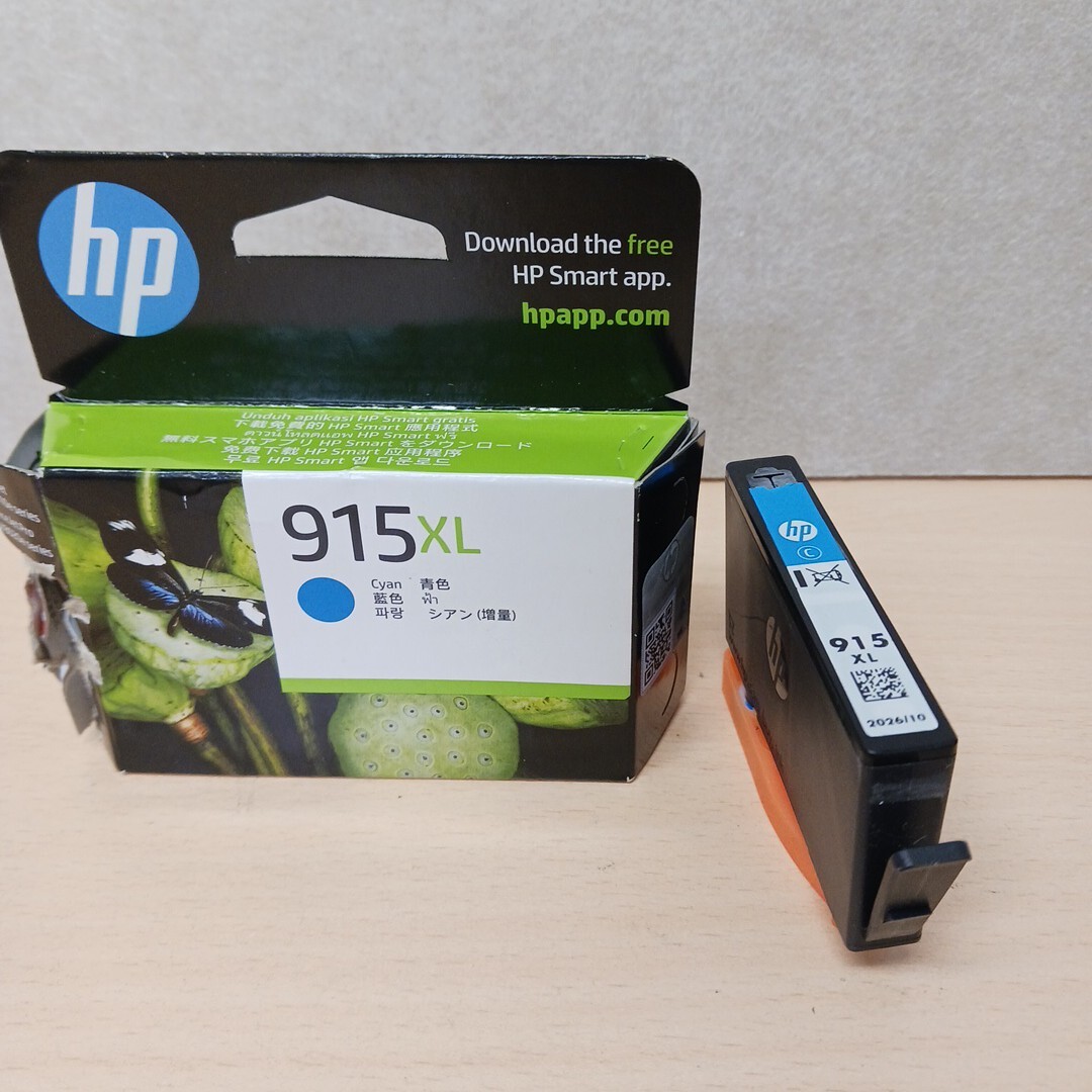 y102912k HP エイチピー【純正品】 HP 915XL (C)インクカートリッジ シアン 増量 拍卖