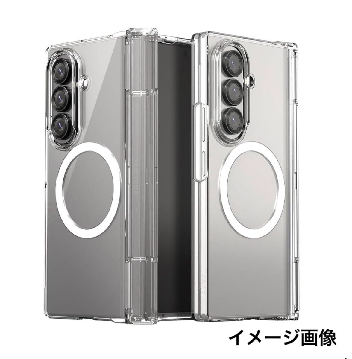 y102904m araree Galaxy Z Fold 7 ケース MagSafe対応 耐衝撃 UVコーティング 拍卖