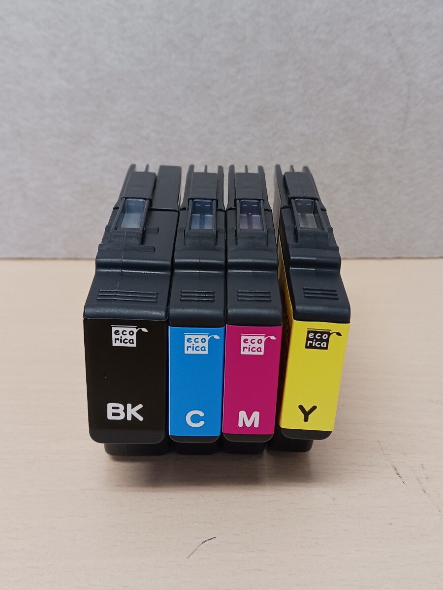 y102403k ecorica 【互換品】エコリカ ブラザー Brother LC12(BK/M/C/Y) 4本セット リサイクルインク 拍卖