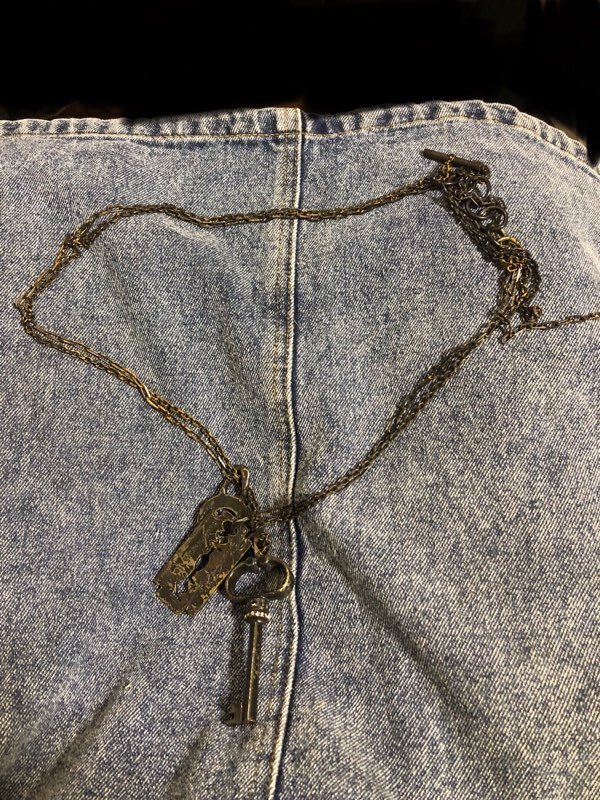 未使用 希少 KYOJI MARUYAMA  キョウジマルヤマ■ ネックレス 鍵 リング カミソリ 拍卖