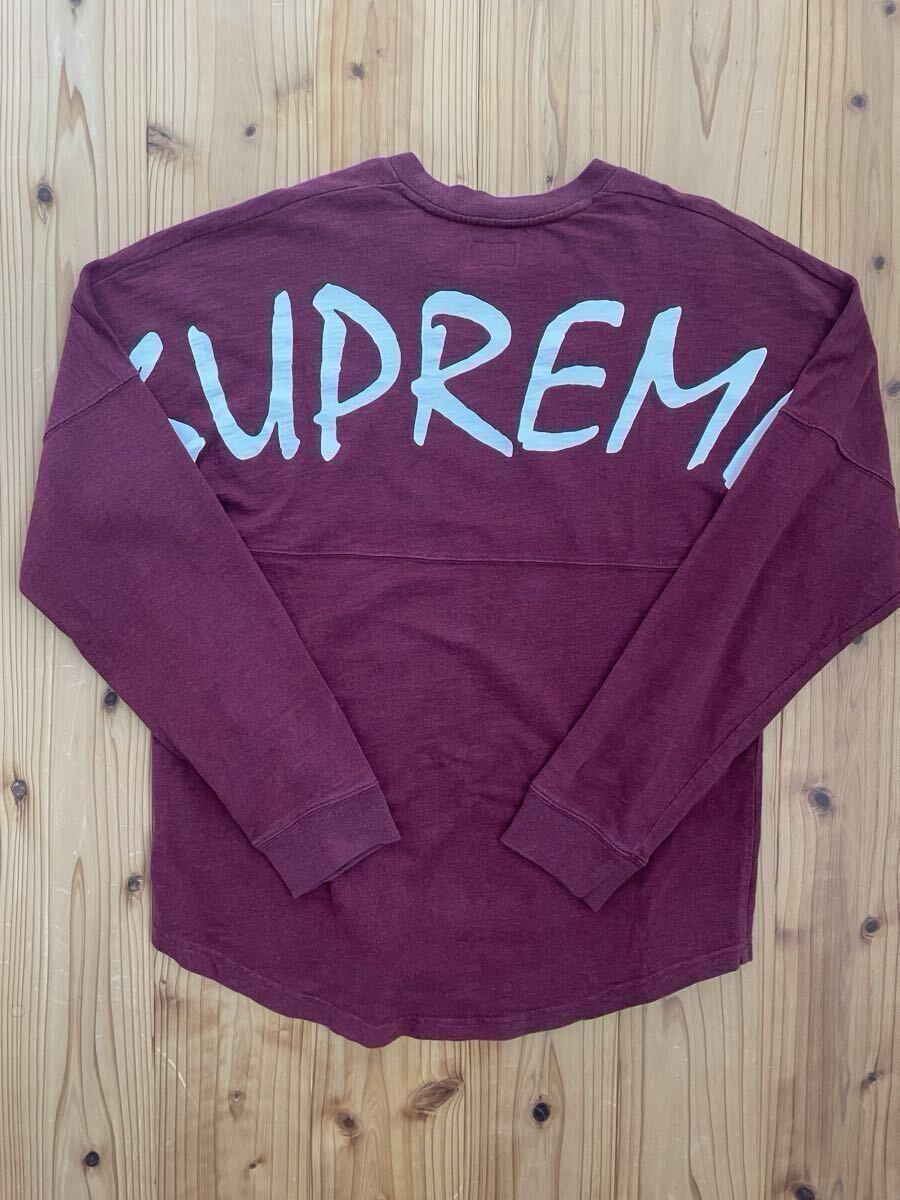 14FW Supreme Arena Top L/S size L Burgundy シュプリーム 長袖 ロングスリーブT拍卖