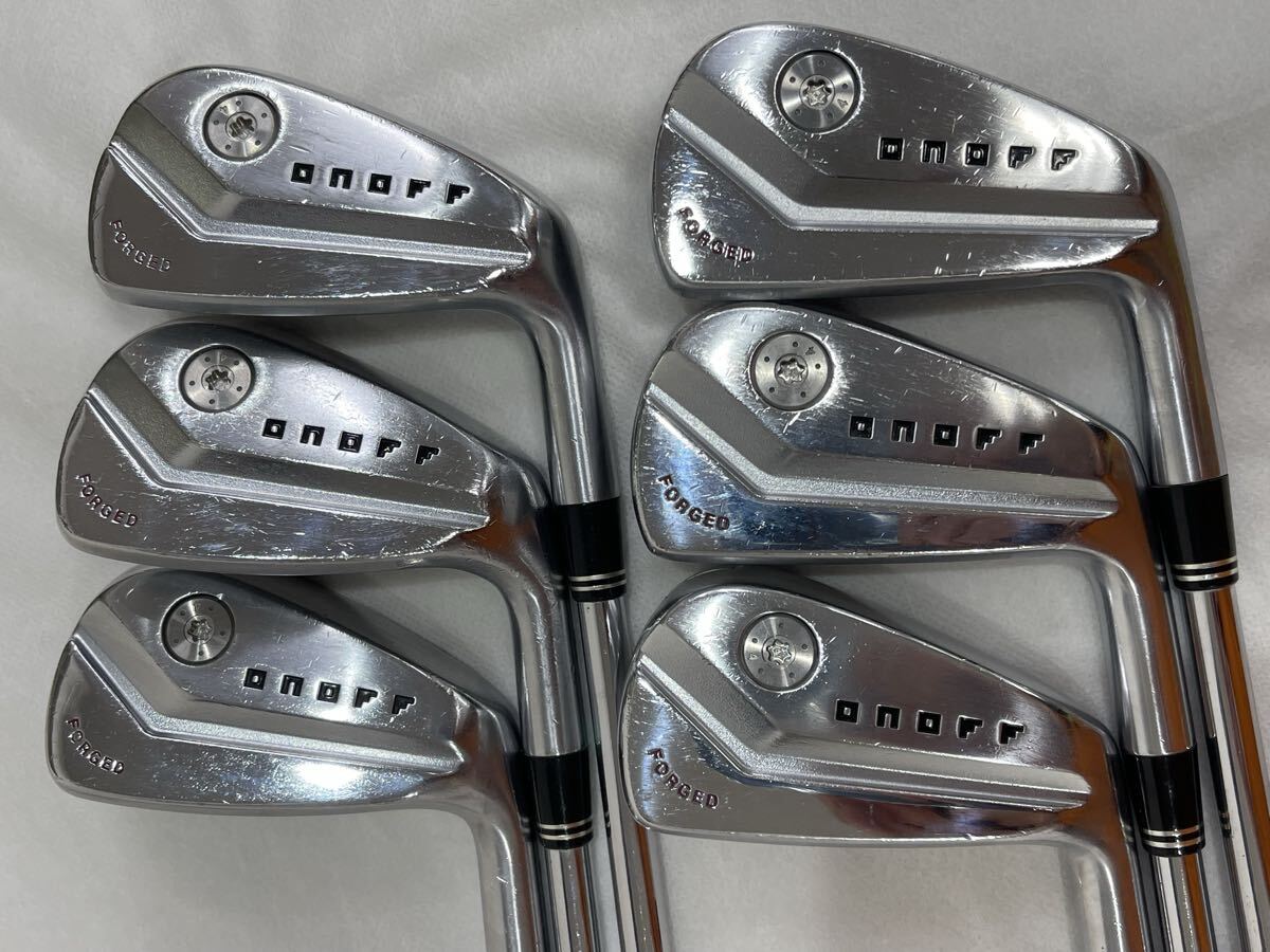 本州のみ送料無料◇即決価格◇アイアン◇グローブライド◇ONOFF FORGED KURO2022◇NSプロ モーダス120◇5-9,P◇S◇(5I)38in,412g拍卖