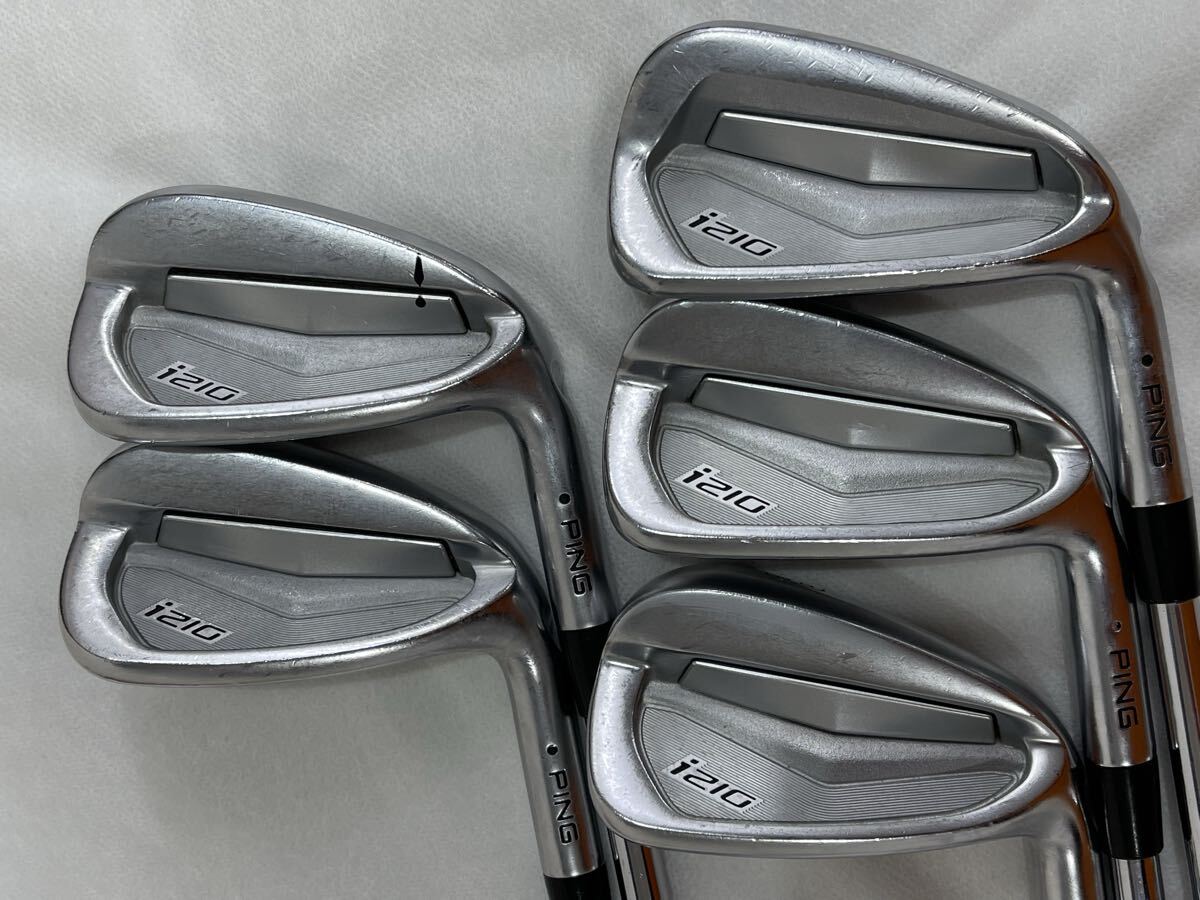 本州のみ送料無料◇即決価格◇アイアン◇ピン◇i210◇NSプロMODUS3 TOUR120◇6-9,P◇S◇(6I)37.5in,418g◇カラーコード:黒拍卖