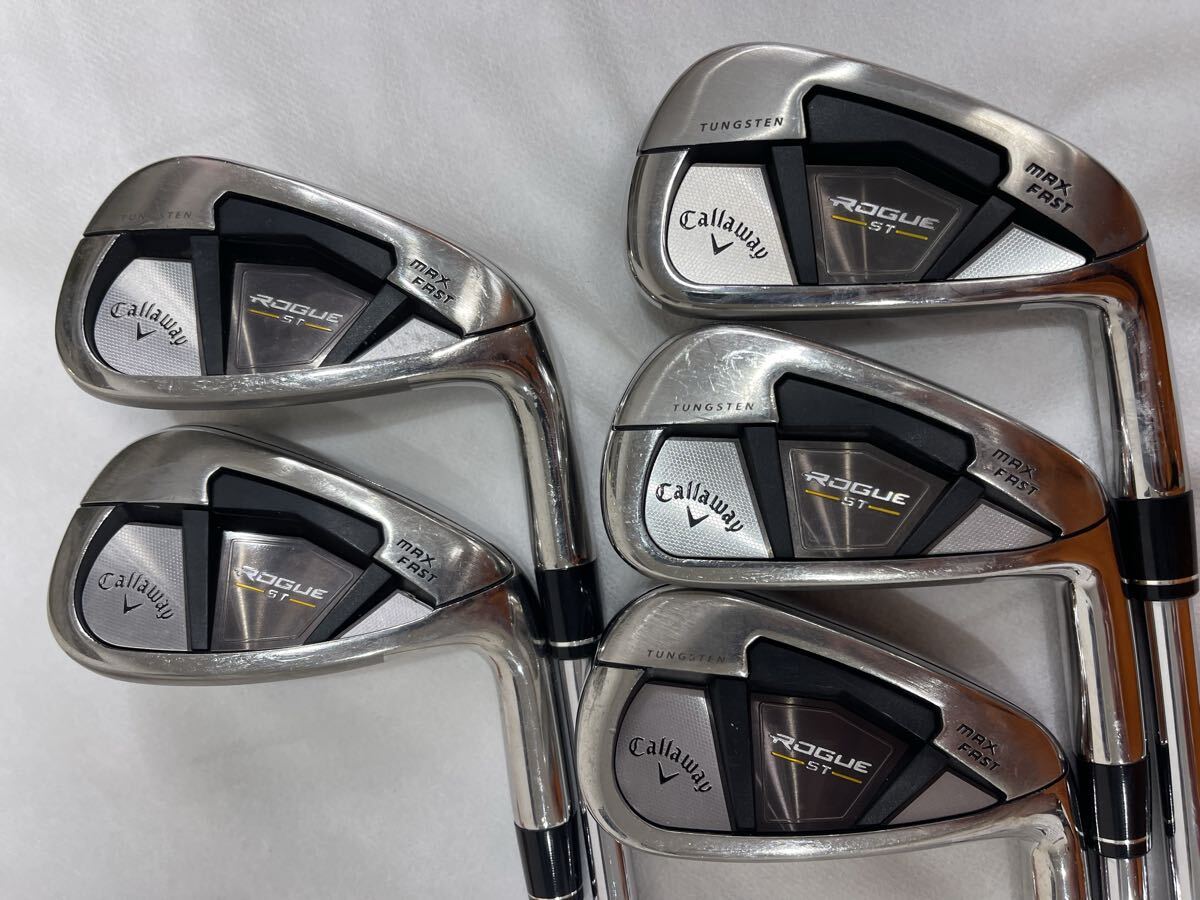 本州のみ送料無料◇即決価格◇アイアン◇キャロウェイ◇ROGUE ST MAX FAST◇NSプロZelos7◇6-9,P◇S◇(6I)37.5in,367g拍卖