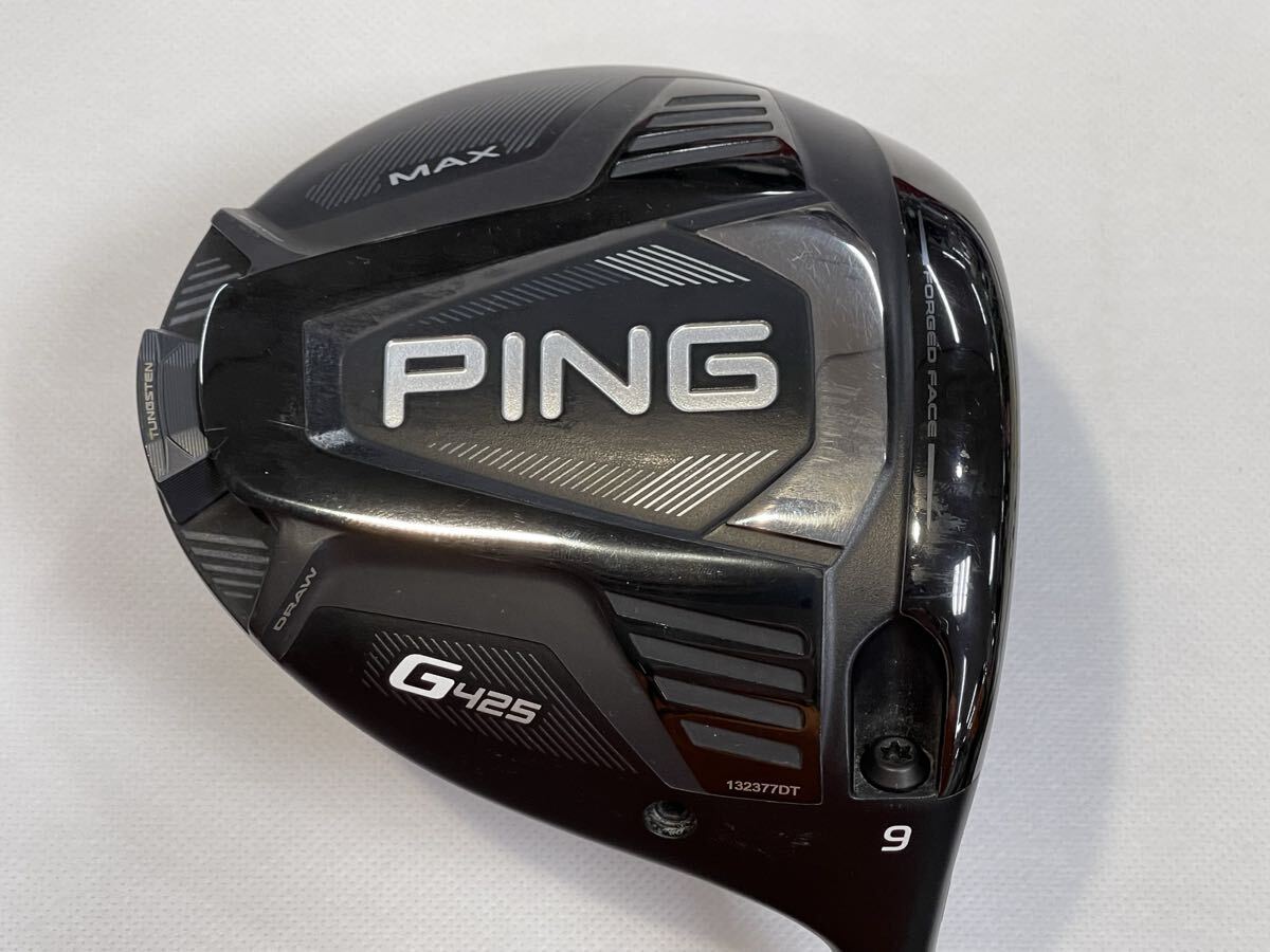 本州のみ送料無料◇1W◇ピン◇G425 MAX◇ATTAS 11 6s◇9度◇S◇45.25in◇320g◇カバーなし拍卖