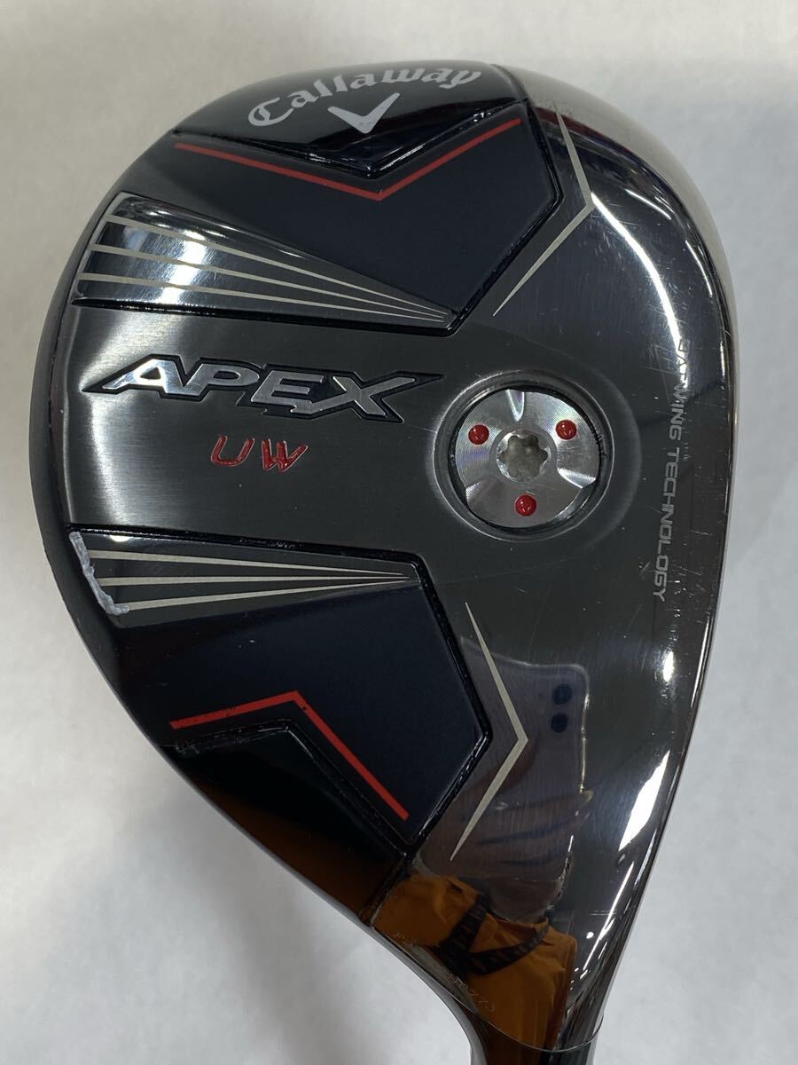 本州のみ送料無料◇即決価格◇FW◇キャロウェイ◇APEX UW 2024◇TENSEI 70 for Callaway◇19度◇SR◇41in◇350g◇カバーあり拍卖
