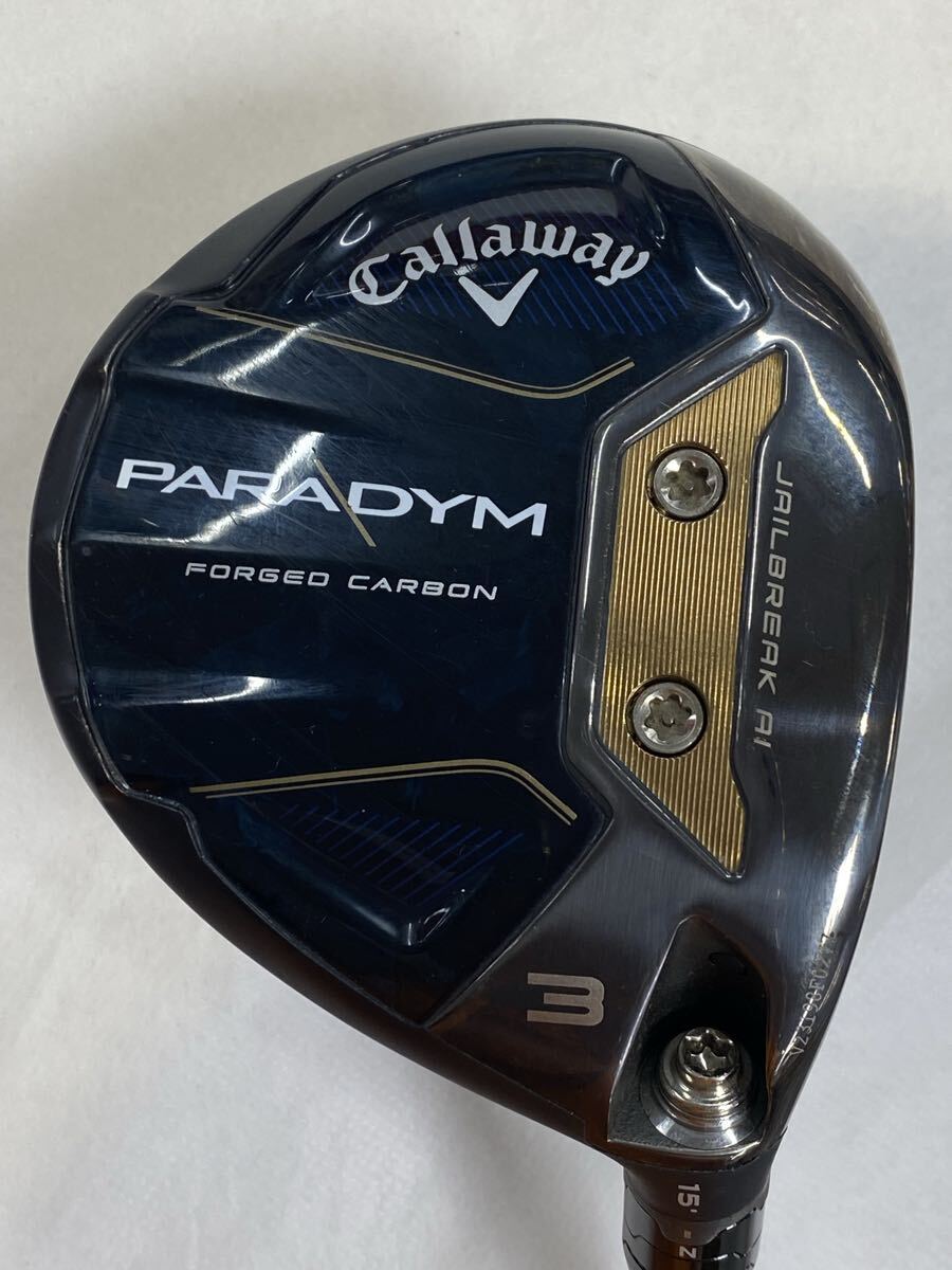 本州のみ送料無料◇即決価格◇FW◇キャロウェイ◇PARADYM◇VENTUS TR 5 for Callaway◇15度◇S◇43in◇320g◇カバーあり拍卖