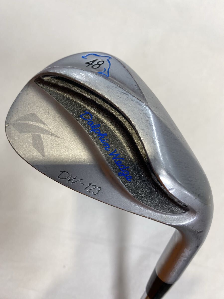本州のみ送料無料◇即決価格◇ウェッジ◇キャスコ◇Dolphin Wedge DW-123 シルバー◇NSプロ950GH neo◇48度◇WEDGE◇35.25in◇446g拍卖
