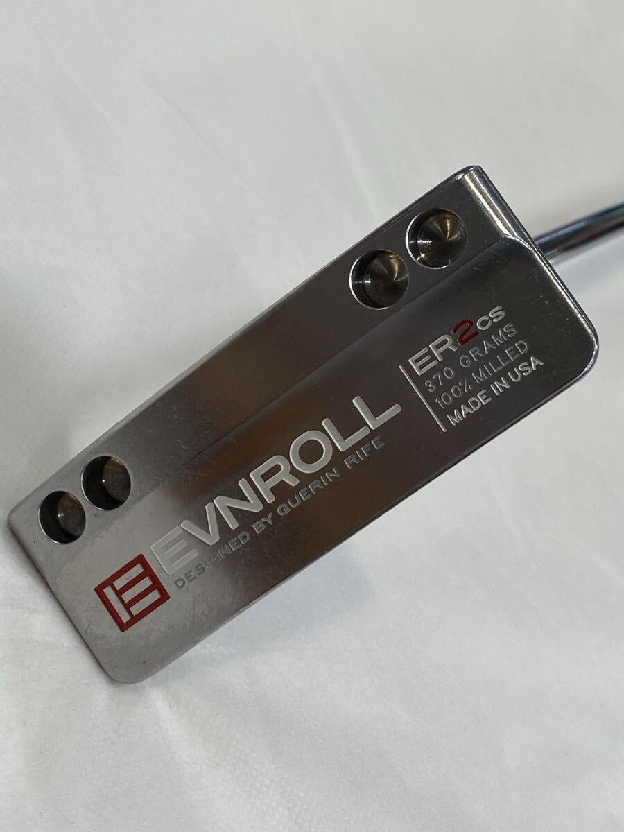 本州のみ送料無料◇即決価格◇パター◇EVNROLLPUTTER◇ER2 CS◇オリジナルスチール◇32in◇602g◇カバーあり拍卖