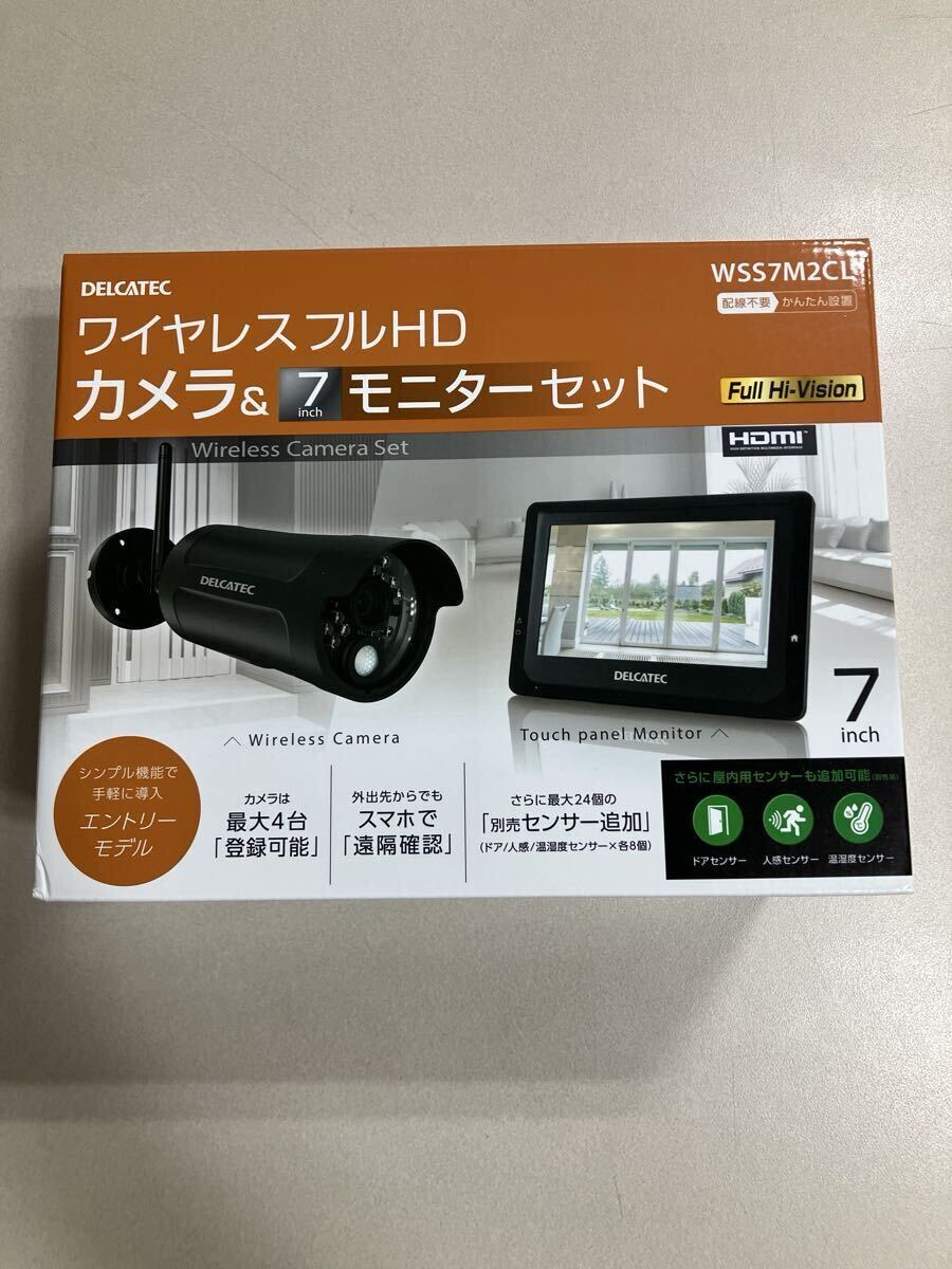 防犯カメラ DXアンテナ WSS7M2CL ワイヤレスフルHDカメラ拍卖