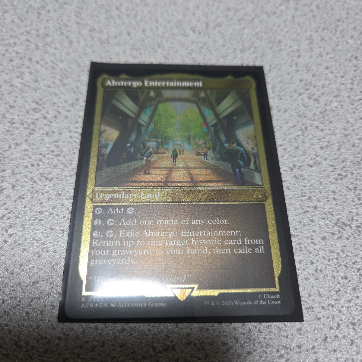 MTG ACR アブスターゴ・エンターテイメント社 英語エッチングfoil 一枚 即決拍卖