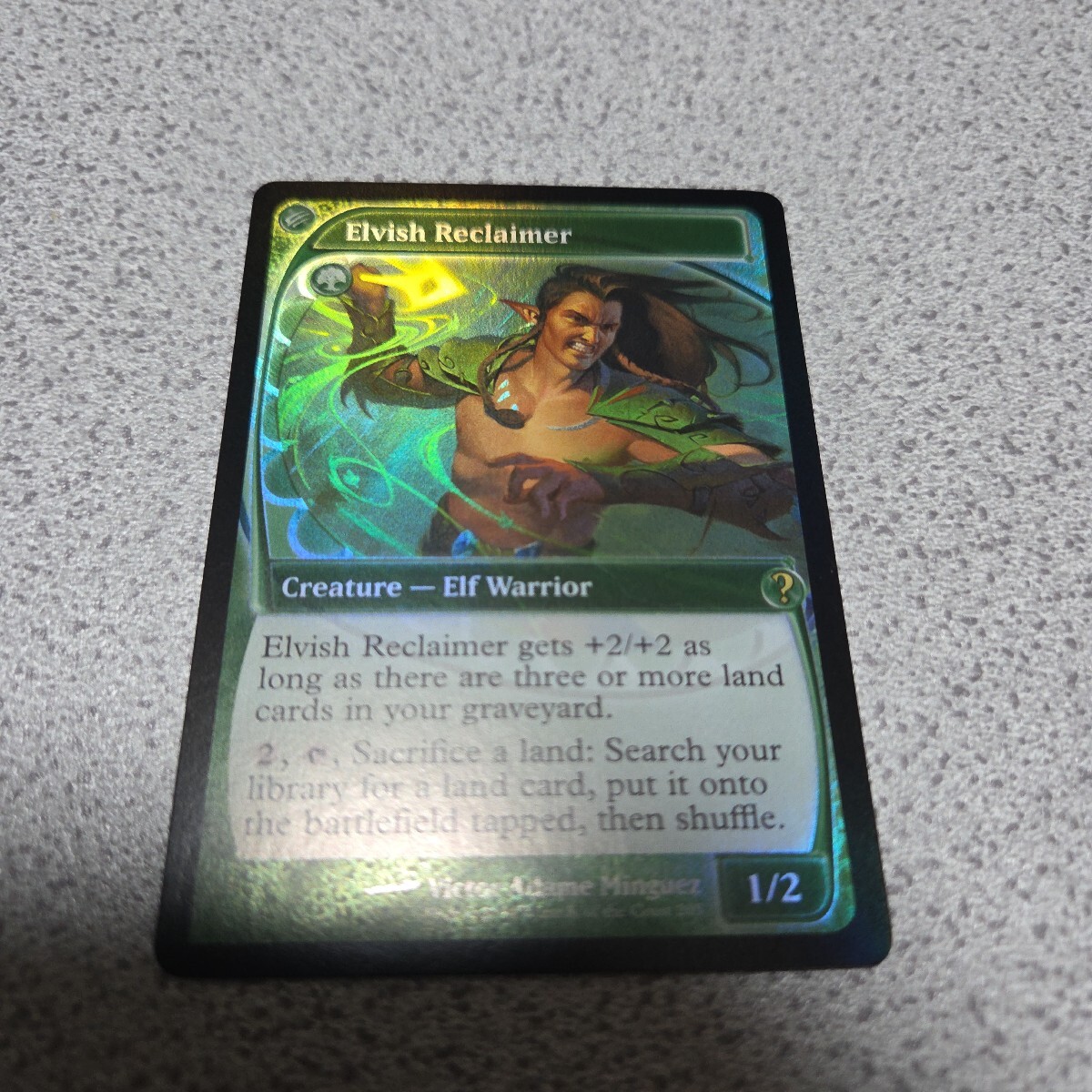 MTG MB2 エルフの開墾者 英語foil 一枚 未来予知 ミステリーブースター2 即決拍卖