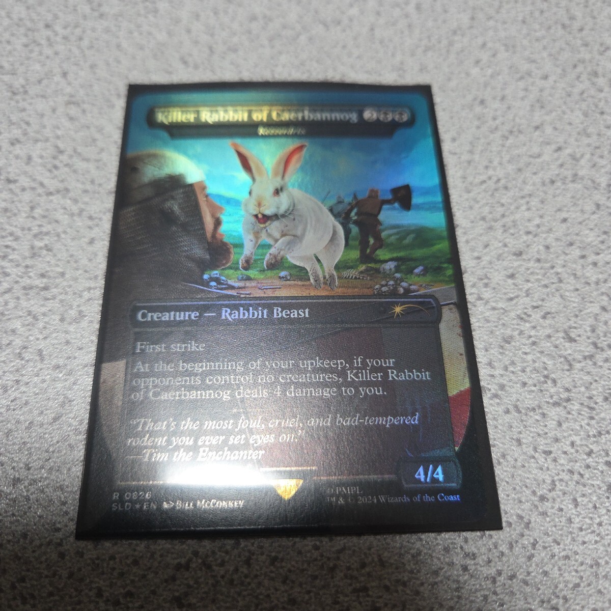 MTG SLD ケザードリックス 英語foil 一枚 Secret Lair x Monty Python and the Holy Grail: Vol.2 シークレットレイヤー 即決拍卖