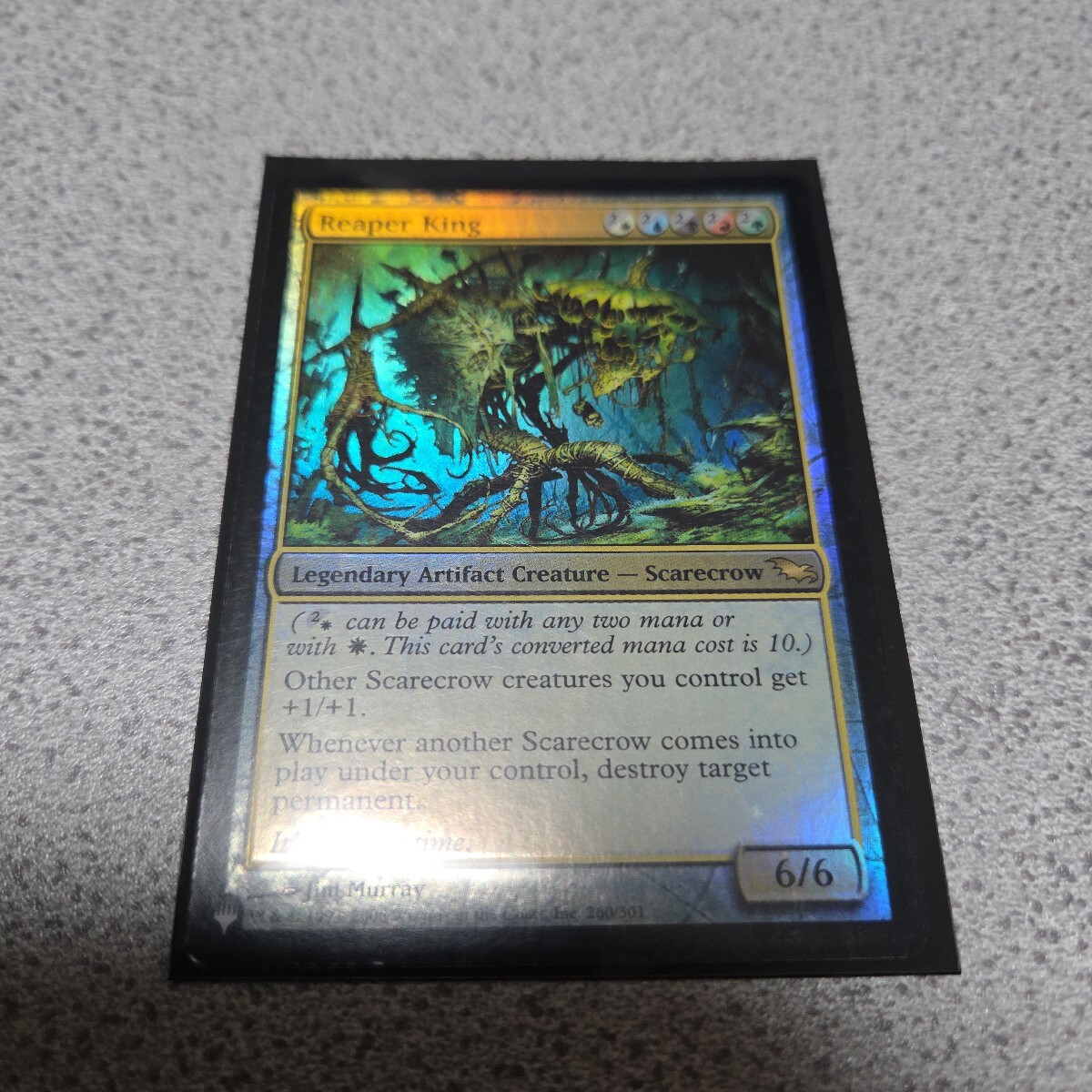 MTG SHM 刈り取りの王 英語foil 一枚 pwマーク 即決拍卖