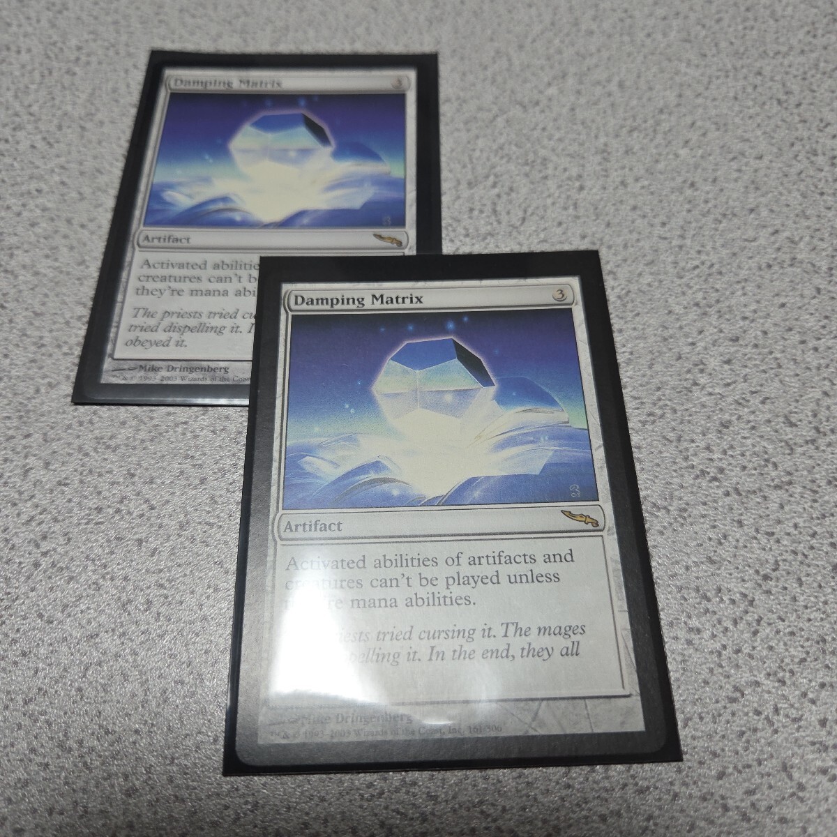 MTG MRD 減衰のマトリックス 英語 二枚セット 即決拍卖