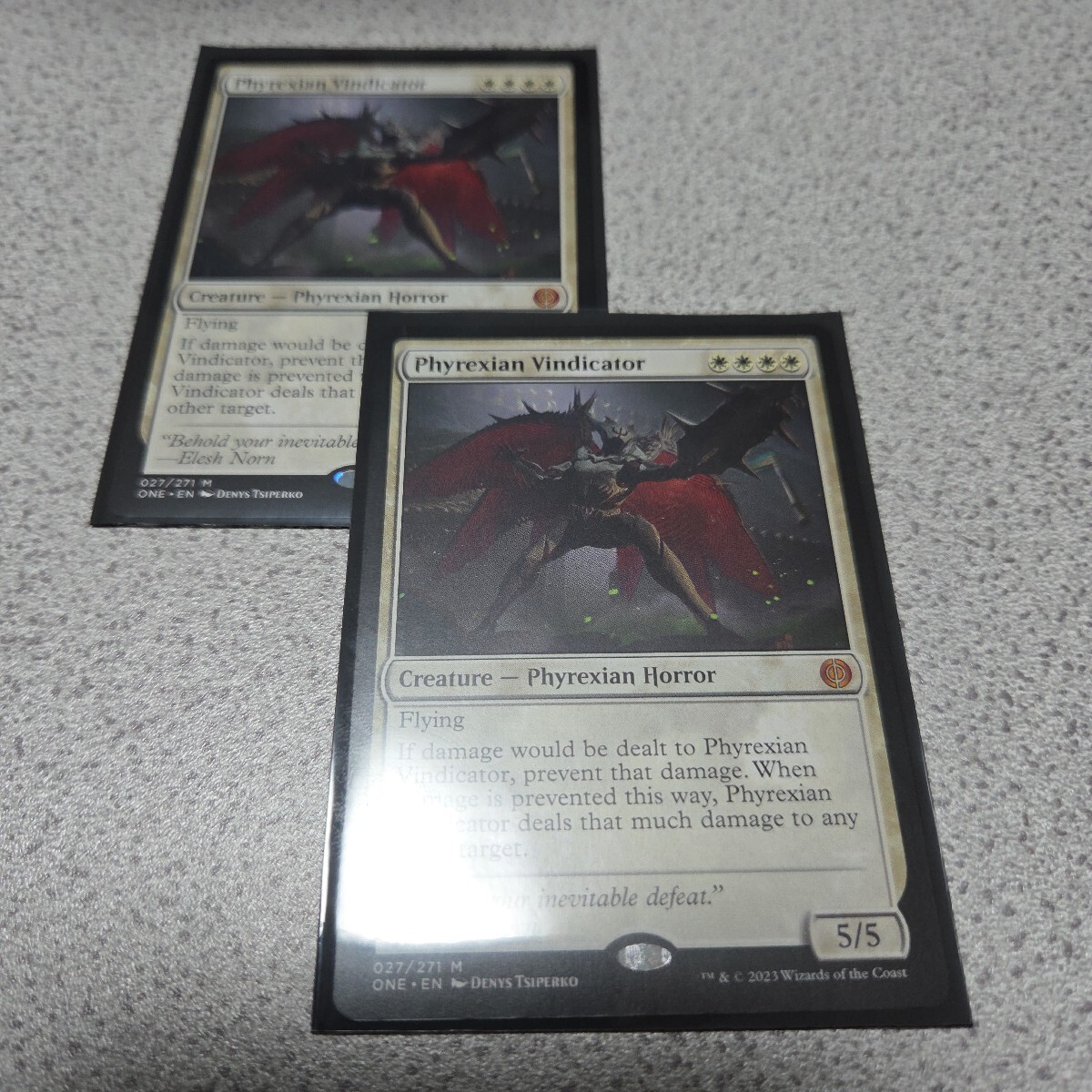 MTG ONE ファイレクシアの立証者 英語 二枚セット 即決拍卖