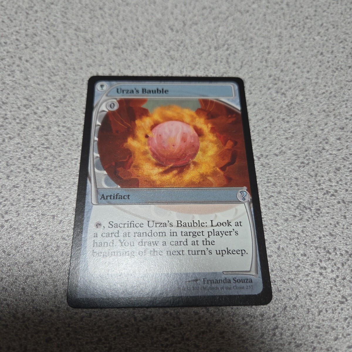 MTG MB2 ウルザのガラクタ 英語 一枚 未来予知 ミステリーブースター2 即決拍卖