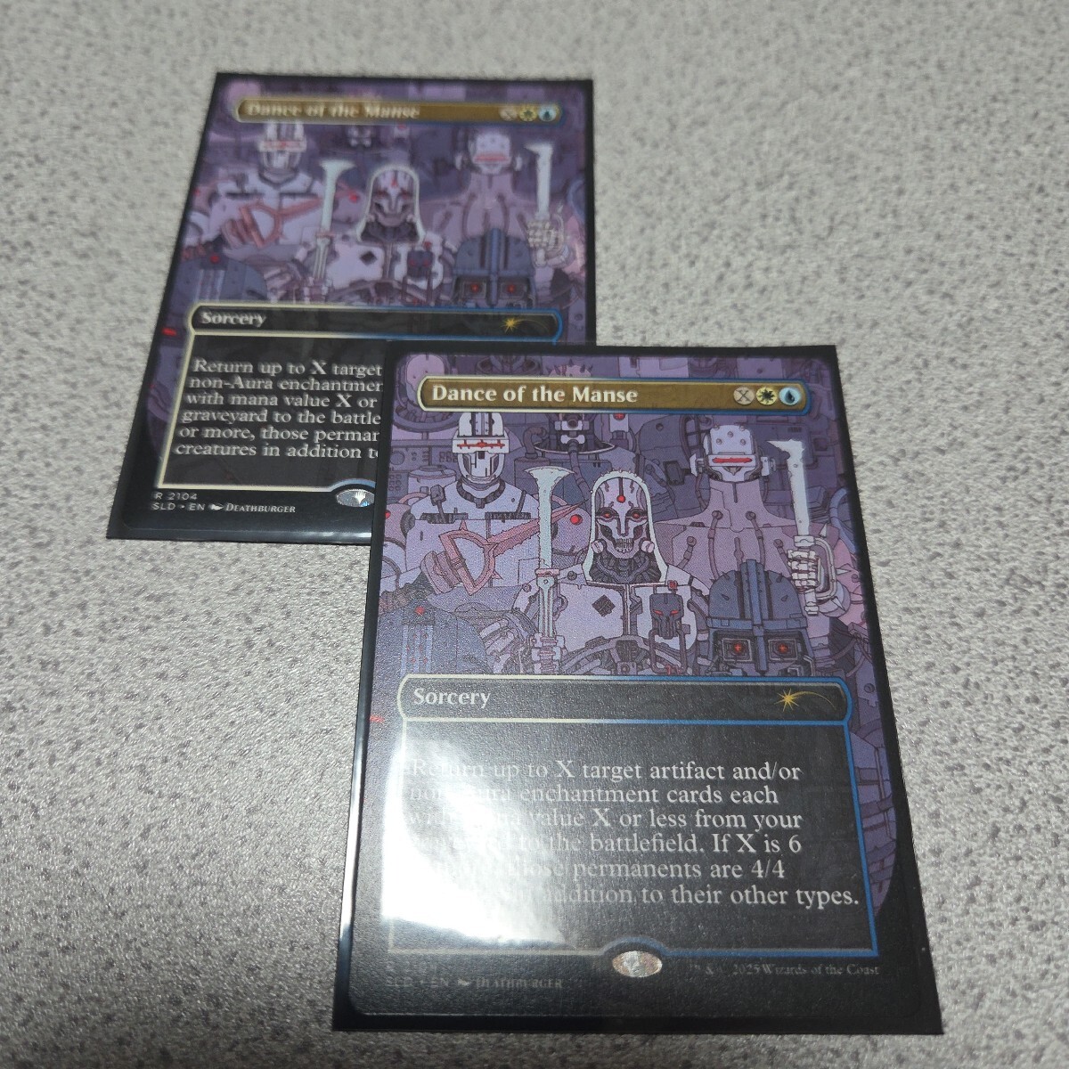 MTG SLD 屋敷の踊り 英語 二枚セット Secret lair シークレットレイヤー 即決拍卖