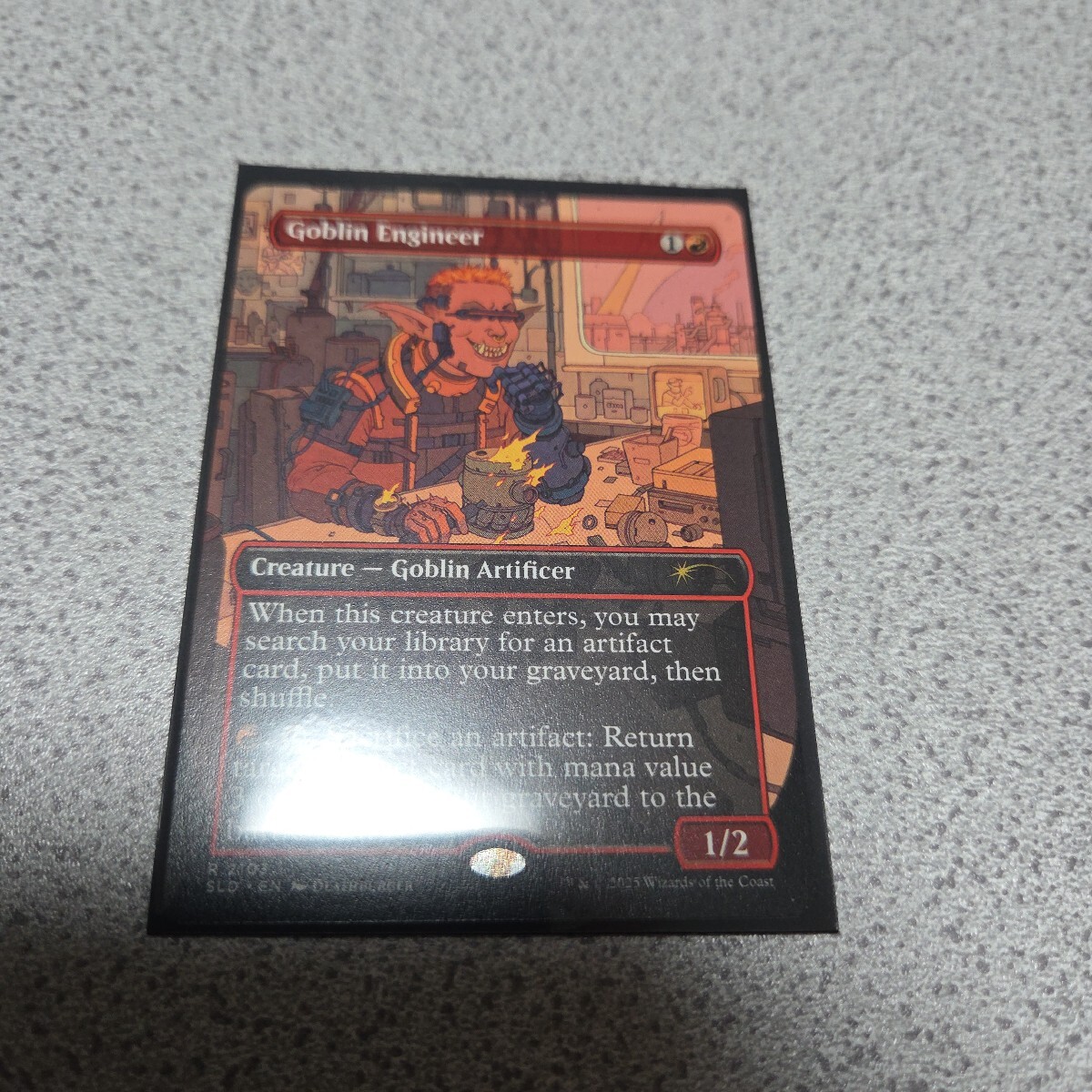 MTG SLD ゴブリンの技師 英語 一枚 Secret lair 即決拍卖