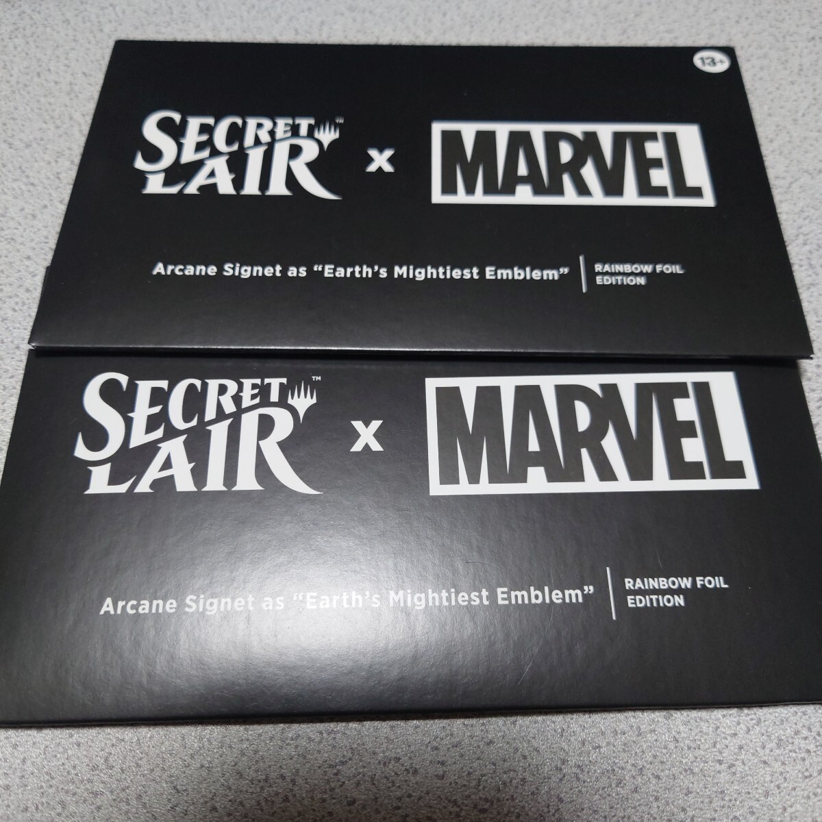 MTG SLD 秘儀の印鑑 Arcane Signet 英語foil 二枚セット Secret lair MARVEL RAINBOW FOIL EDITION 未開封 即決拍卖