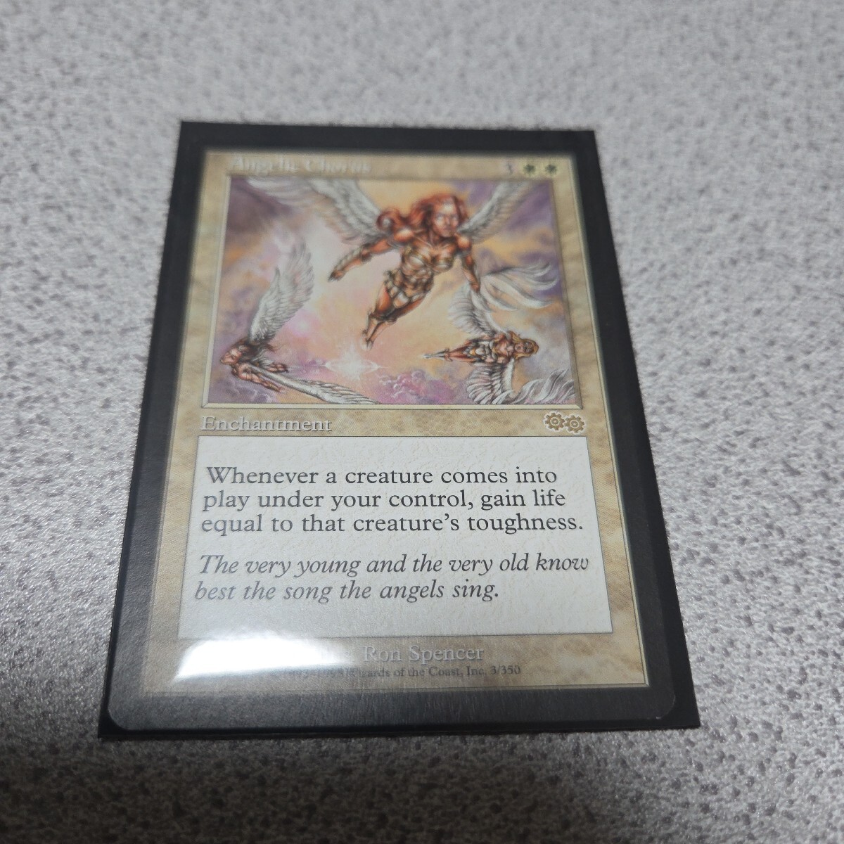 MTG USG 天使の合唱 英語 一枚 即決拍卖