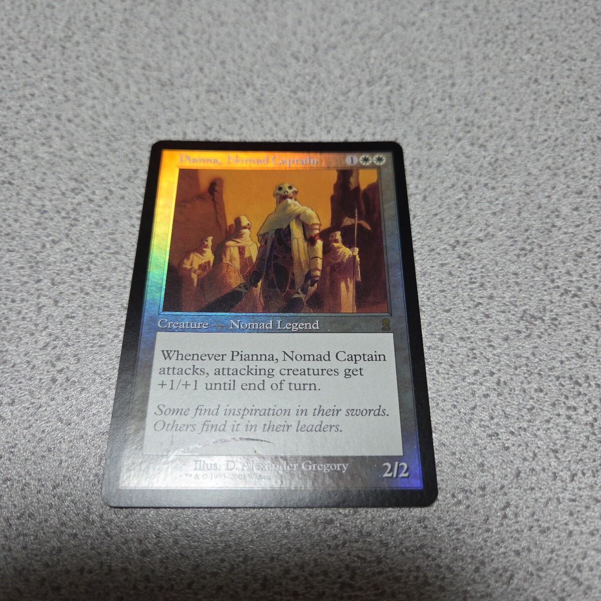 MTG ODY 遊牧の民の長ピアナ 英語foil 一枚 即決拍卖