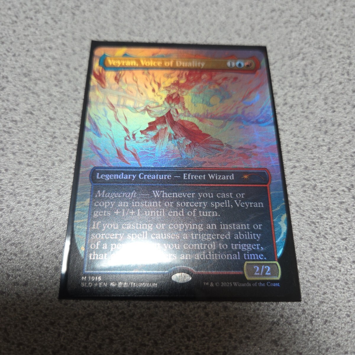 MTG SLD 双対の声、ヴェイラン 英語foil 一枚 Secret lair City Styles 2: Dressed to Kill 即決拍卖