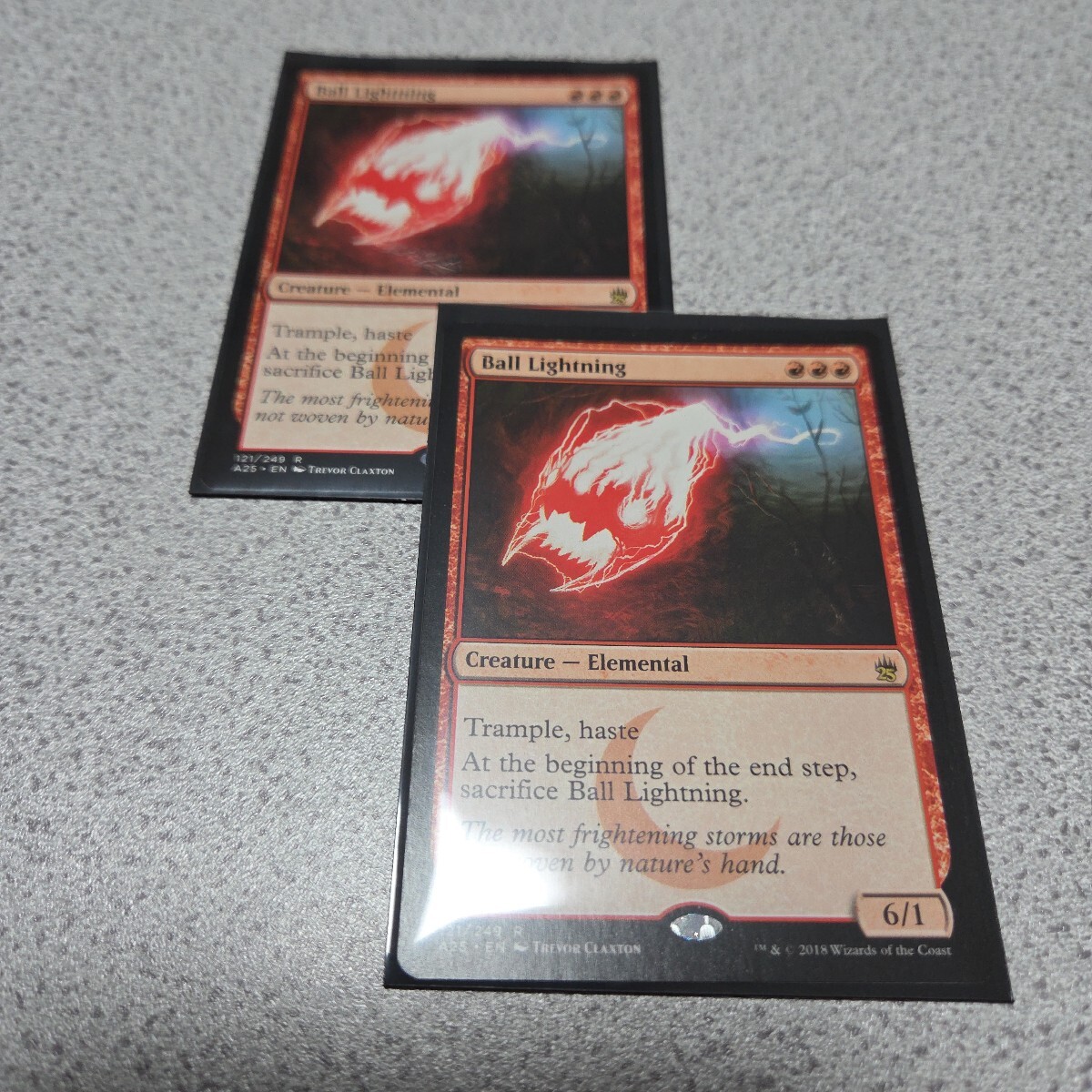 MTG A25 ボール・ライトニング 英語 二枚セット 即決拍卖