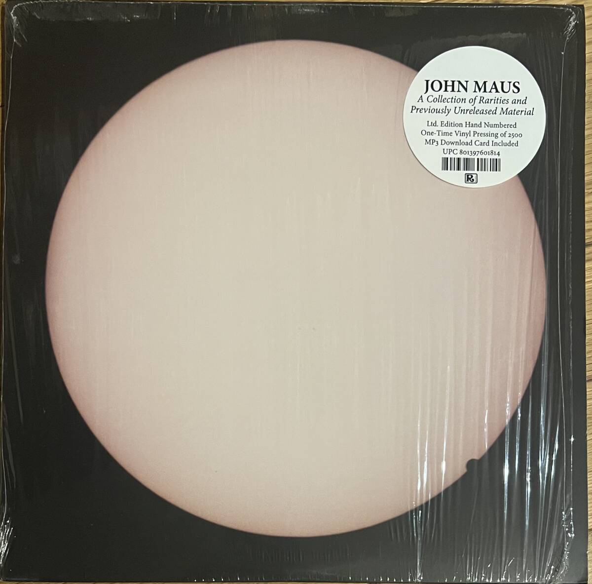 John Maus - A Collection Of Rarities And Previously Unreleased Material拍卖