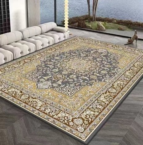 欧米超人気!★新入荷★ボヘミアンリビングレトロカーペット 豪華 家庭用カーペット 寝室 カーペット【160cm×230cm 】拍卖