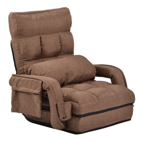 【国内発送】座椅子 リクライニング 14段ギア リクライニングチェアー ファブリック 座イス おしゃれ 椅子 チェアー いす イス コンパクト拍卖