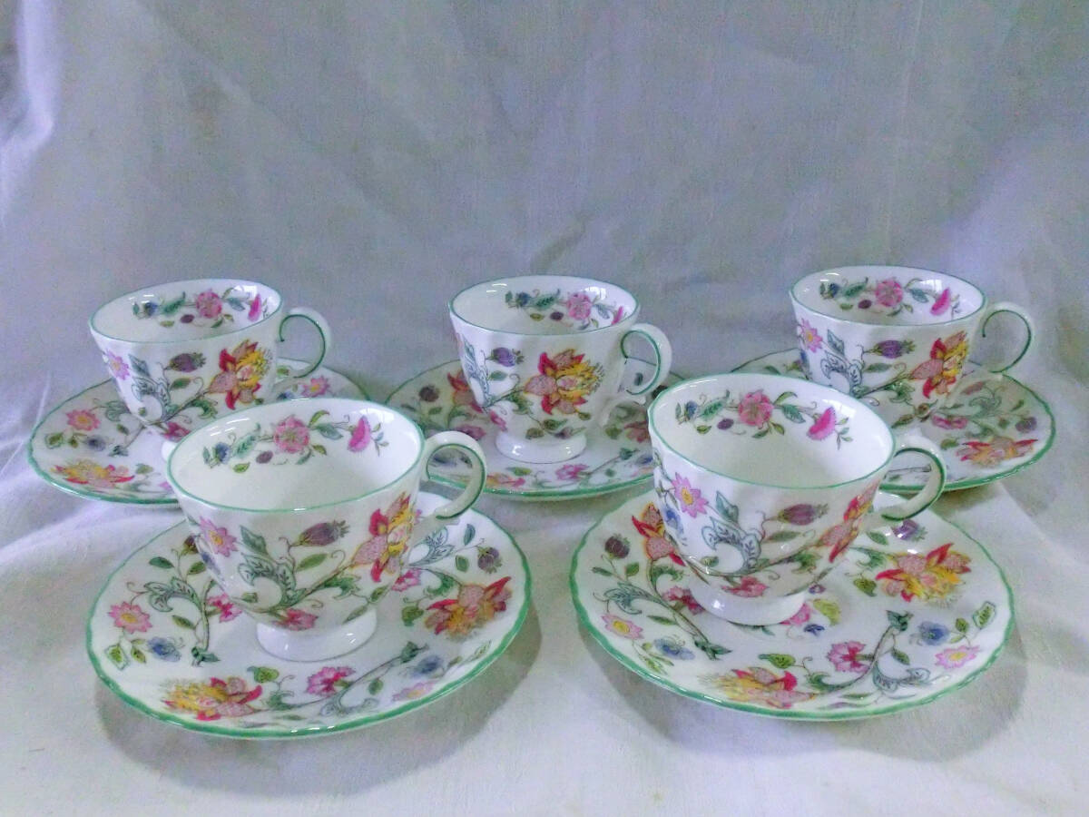 デミカップ&ソーサー ミントン 5客セット拍卖