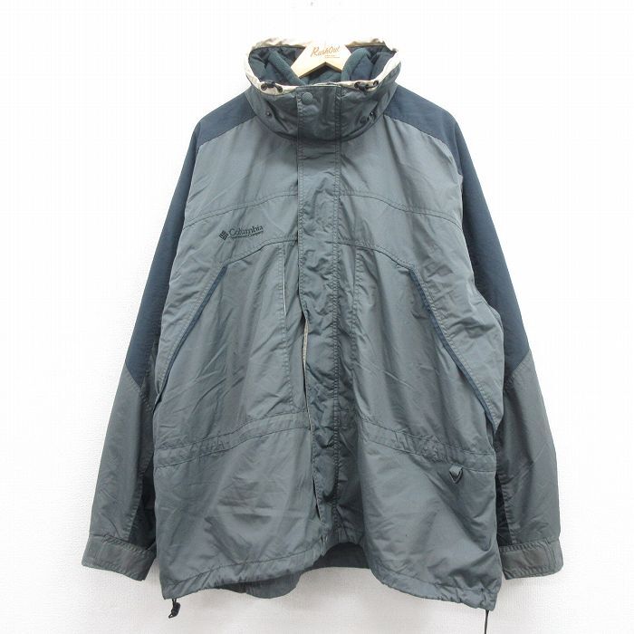 XL/古着 コロンビア 長袖 マウンテン ジャケット メンズ 00s ワンポイントロゴ グレー系他 spe 25sep26 中古 アウター拍卖