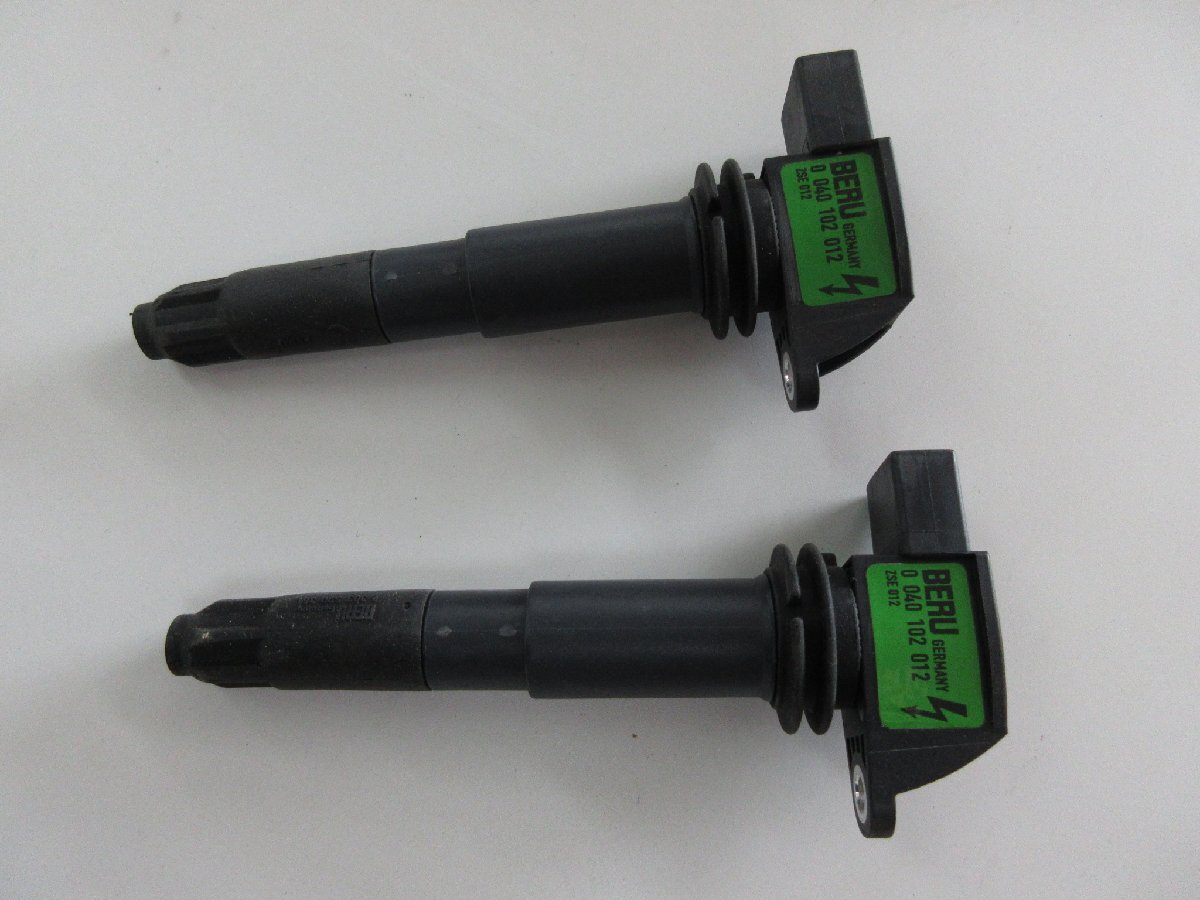 #747 ポルシェ カイエン イグニッションコイル 2本 BERU製 (品番:ZSE012 0040.102.012)拍卖