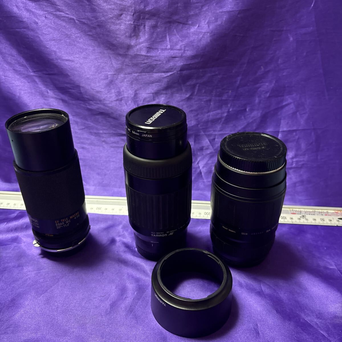 TAMRON タムロン CF TELE MACRO 80-210mm TAMRON AF 90-300mm /75-300mm カメラレンズ x3点拍卖