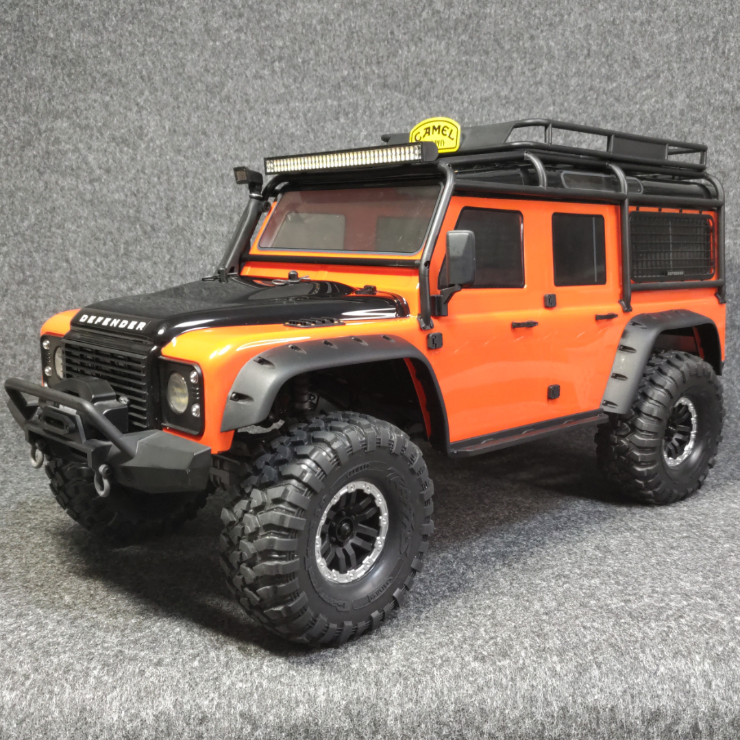 ★【限定品】TRAXXAS トラクサス TRX-4 ランドローバー ディフェンダー オレンジエディション拍卖