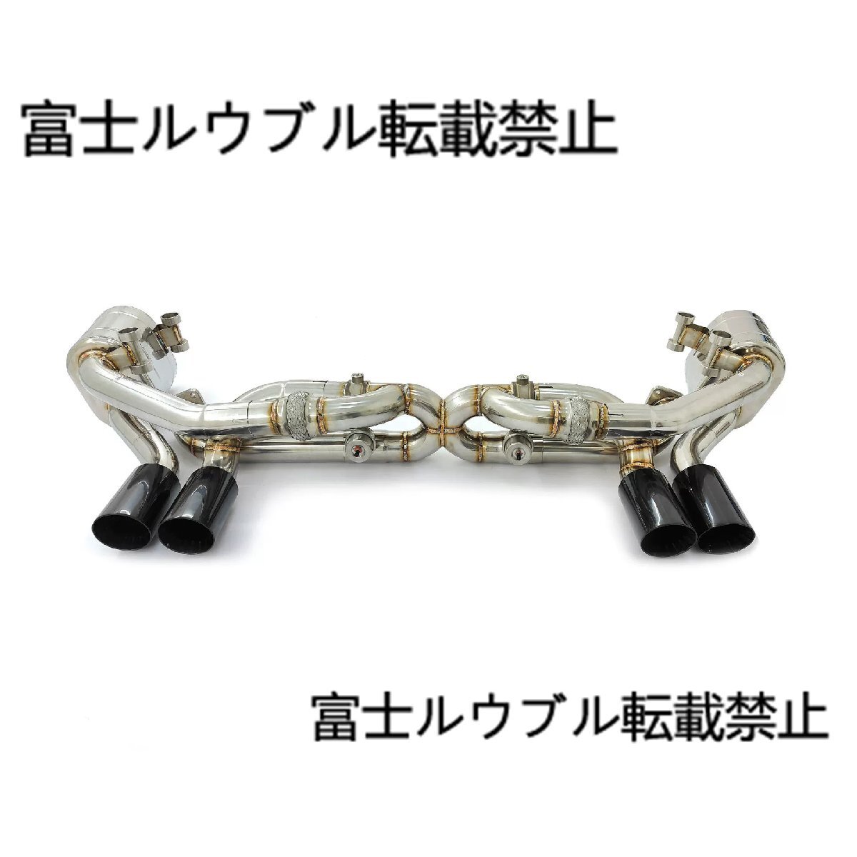 ポルシェ 911 991.1 カレラ / タルガ 3.4L・3.8L対応 可変バルブ付き キャットバックマフラー エキゾーストシステム拍卖