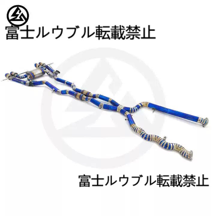 BMW M3 / M4 G80 G81 G82 G83 S58 3.0T対応 バルブ付き キャットバック 高品質チタン製エキゾースト拍卖