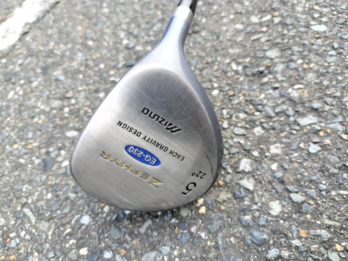 MIZUNO Zephyr 5番ウッド(ミズノ ゼファー) フェアウエーウッドが苦手な人におすすめです!拍卖