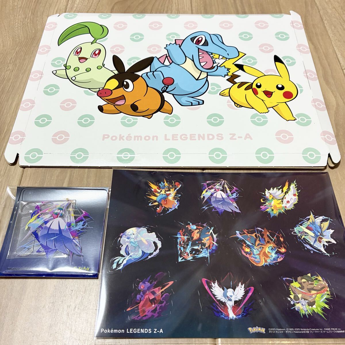即決新品 Pokemon LEGENDS Z-A 楽天ブックス限定特典 ステッカー+スタンド付きアクリルコースター メガサーナイト 配送パック ポケモン ZA拍卖