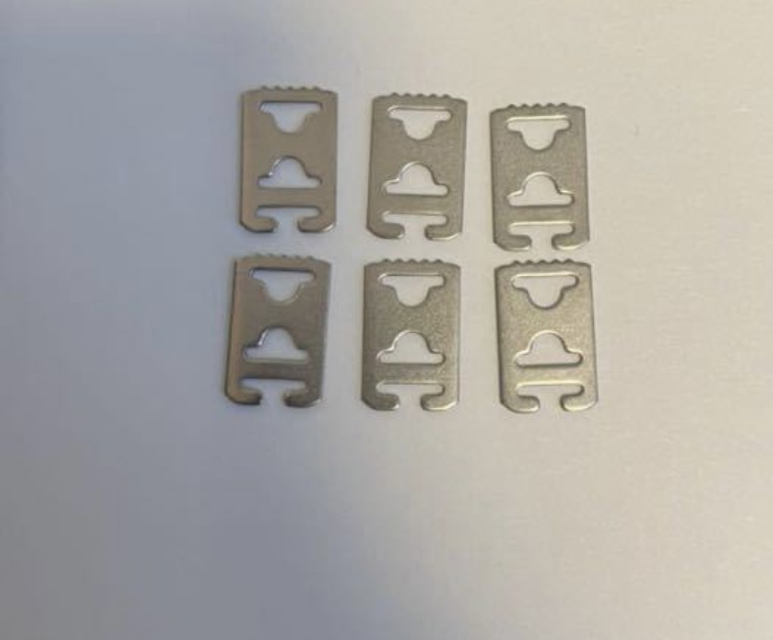 新品 シューレースアンカー 結ばない 結び目隠し 靴紐用 留め具 金具 スニーカー 3足分6個拍卖