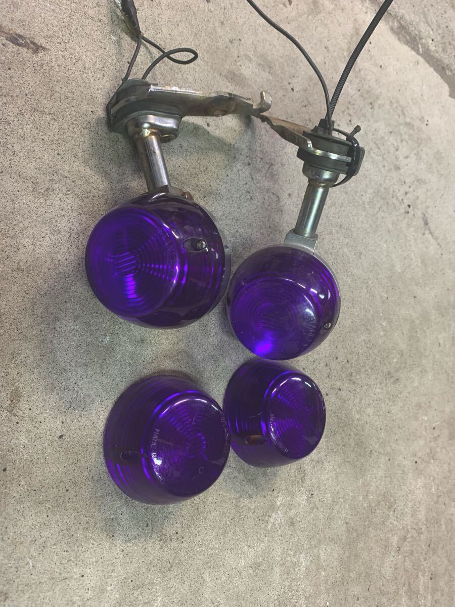 ウインカー レンズ 旧車 当時物 スタンレイ スタンレイ stanley cb250t 外し cb400f モンキー ゴリラ エイプ シャリー 暴走族 拍卖