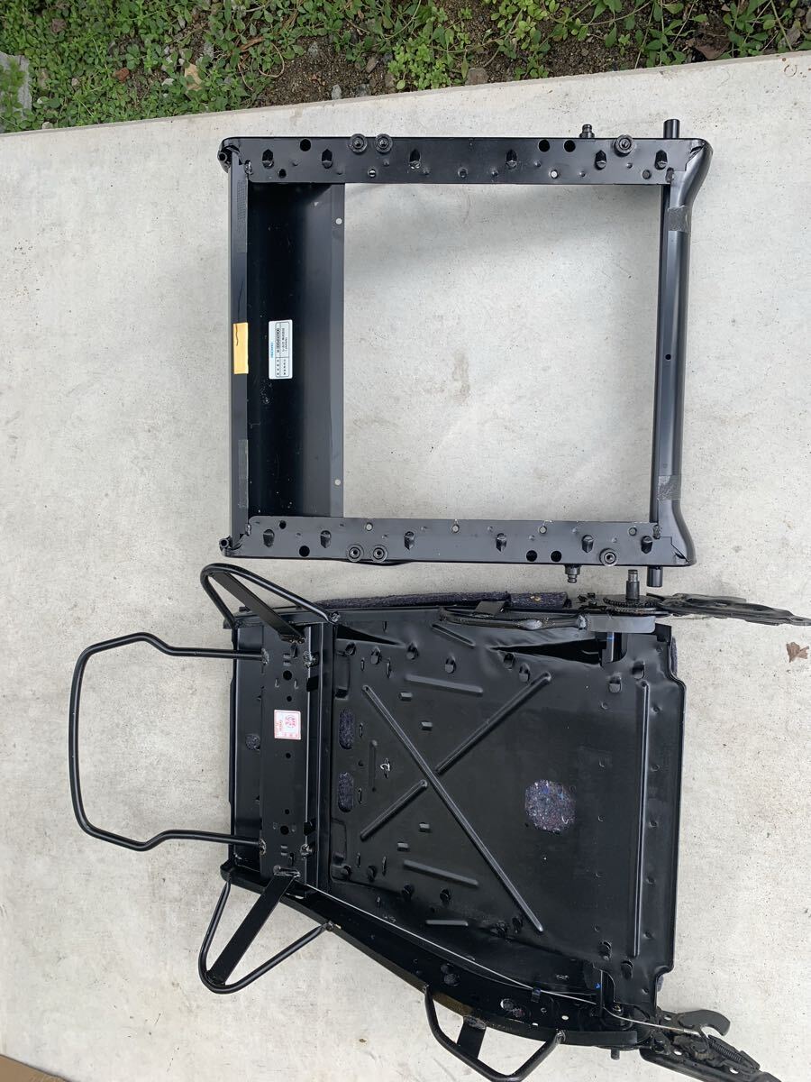 正規品 シール有 レカロ SR-3 RECARO 両側ダイヤル 背面 フレーム 部品 パーツ sr-3 トレイル 張替え レストア拍卖