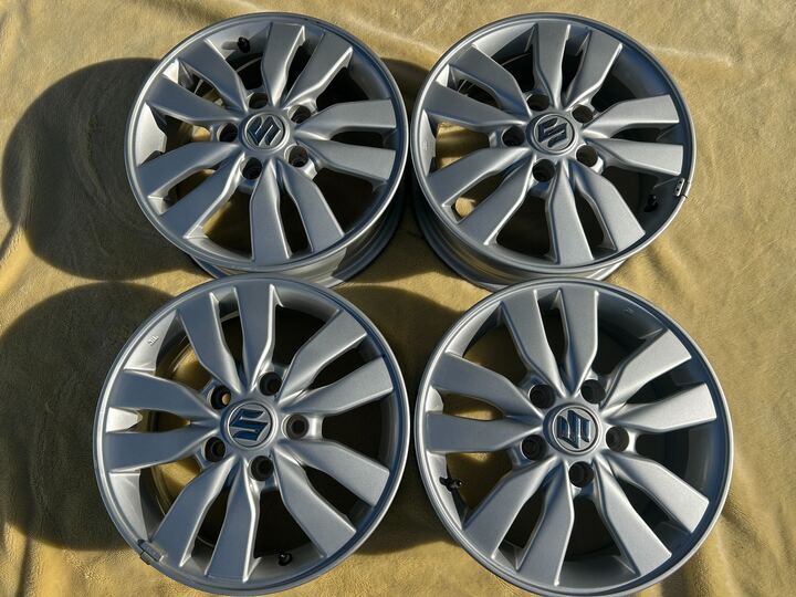 ★ 即決 ★ LANDY ランディ スズキ 純正 アルミホイール 4本 5穴 15インチ拍卖