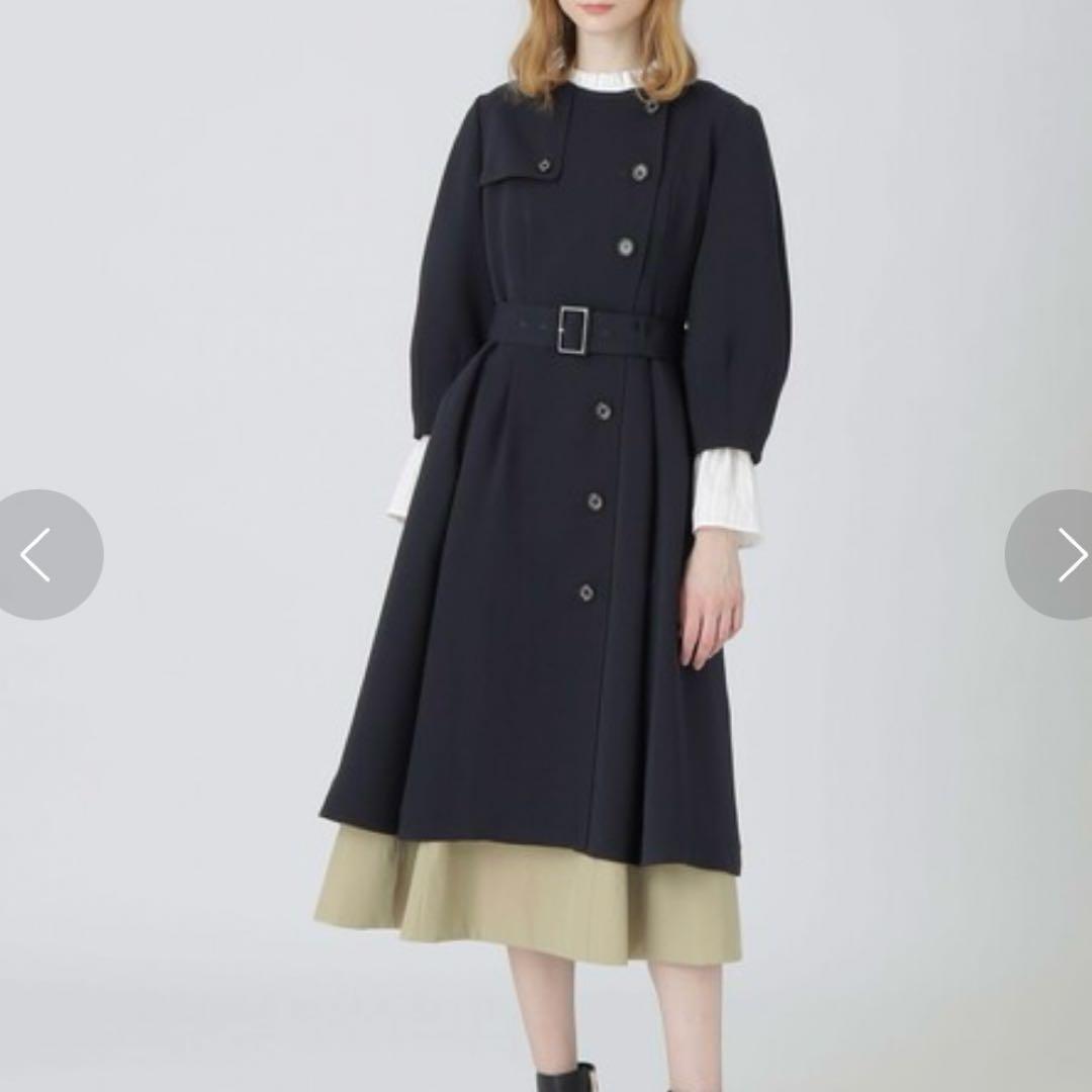 極美品 Blue Lab:EZUMi ブルーレーベルクレストブリッジ 36 定価約7万円 バーバリー トレンチコート 春コート スプリングコート拍卖